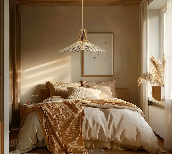 Luminaire en bois design - Atelier Loupiote