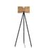 Apollon teinté Chêne | Lampadaire
