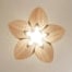 Dahlia teinté Chêne | Ventilateur de plafond