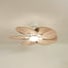 Lotus teinté Chêne | Ventilateur de plafond