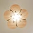 Lotus teinté Chêne | Ventilateur de plafond