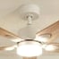 Zéphyr teinté Chêne | Ventilateur de plafond